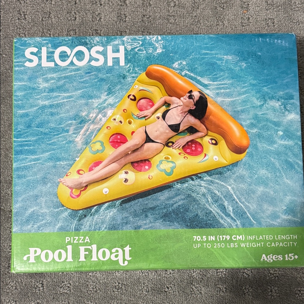 Sloosh Pizza Pool Float